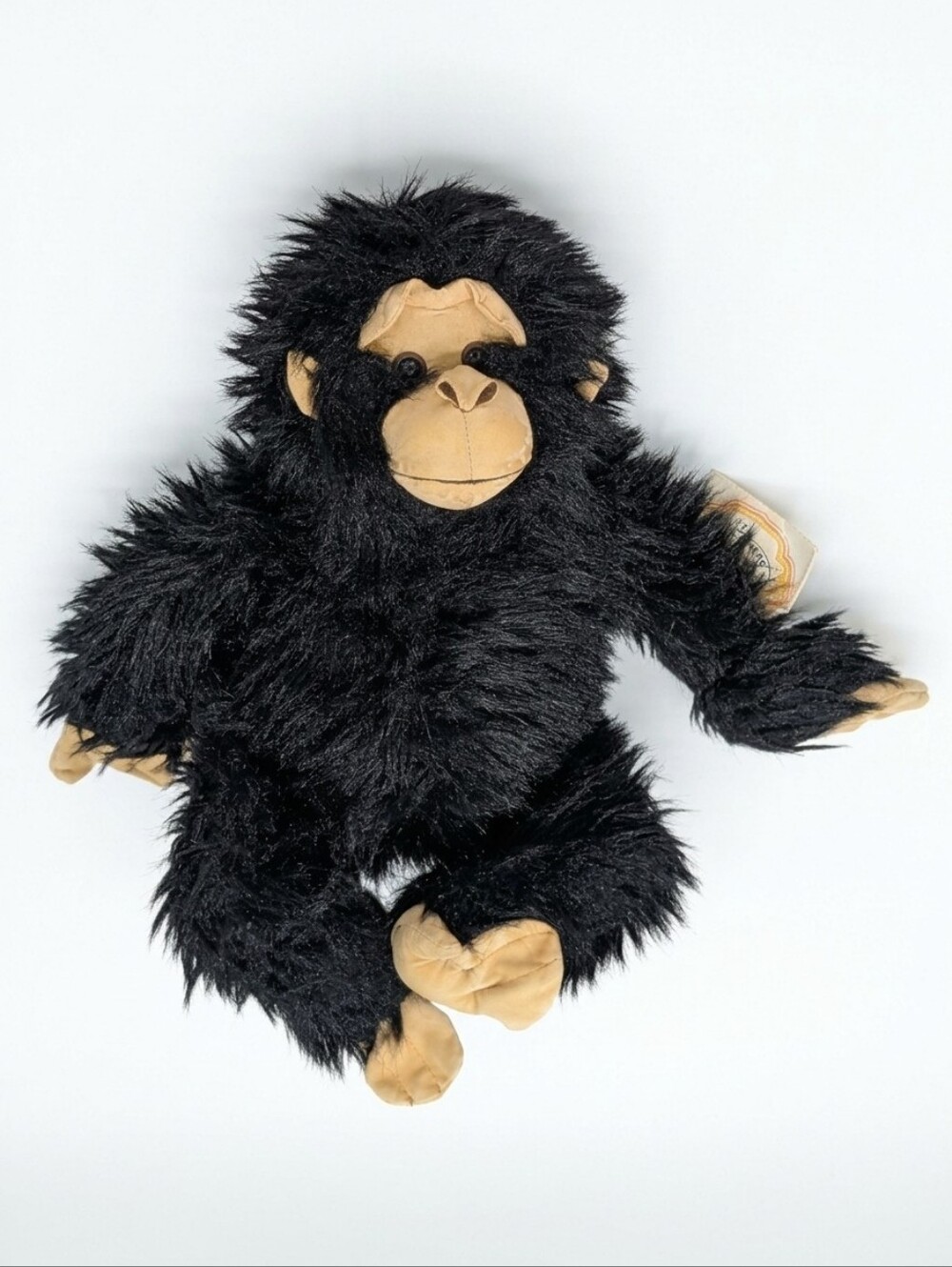 Vintage 1996 Ganz Heritage Collection "Chester Chimp" Plush H2353 Black Monkey